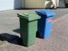 poubelles papier et verre